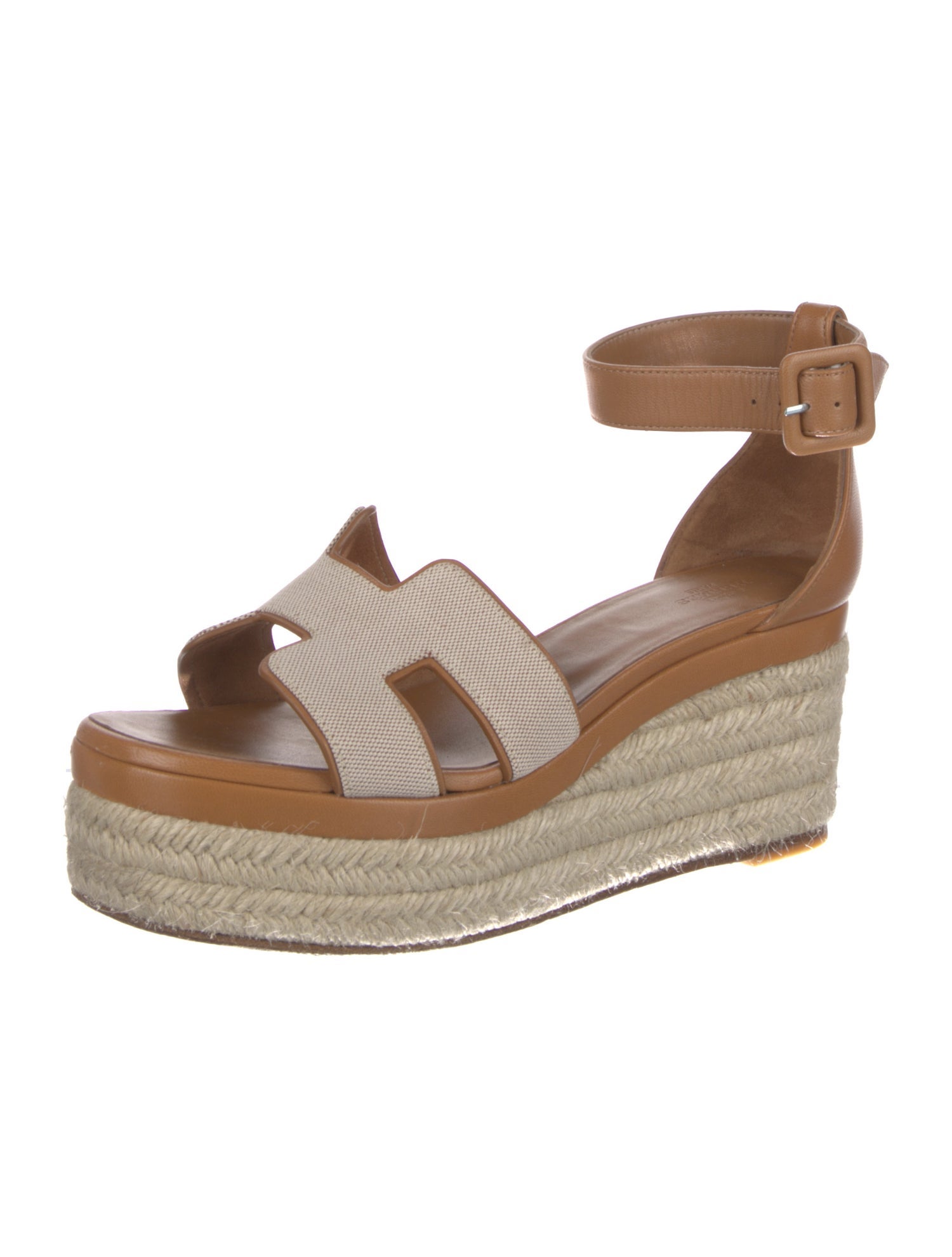 Hermès Elda Canvas Espadrilles