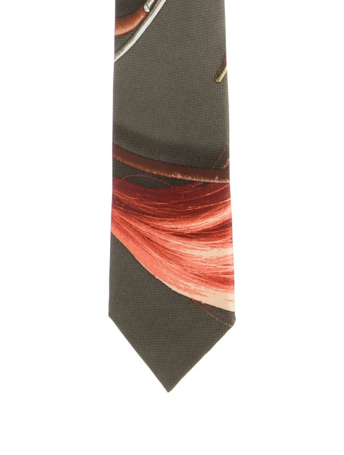Hermès Silk Pattern Tie