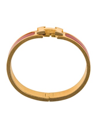 Hermès Enamel Clic H Bracelet