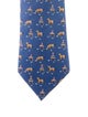 Hermès Silk Pattern Tie
