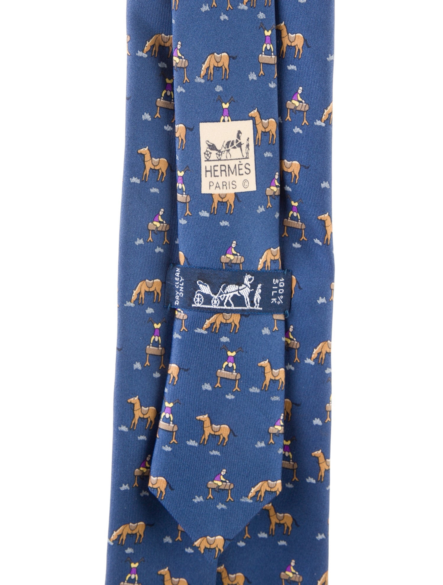 Hermès Silk Pattern Tie