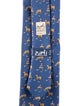 Hermès Silk Pattern Tie