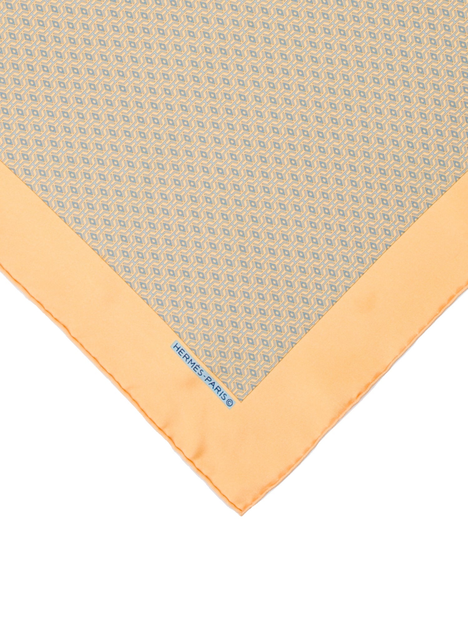 Hermès Printed Tie Silk Scarf