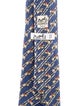 Hermès Silk Pattern Tie