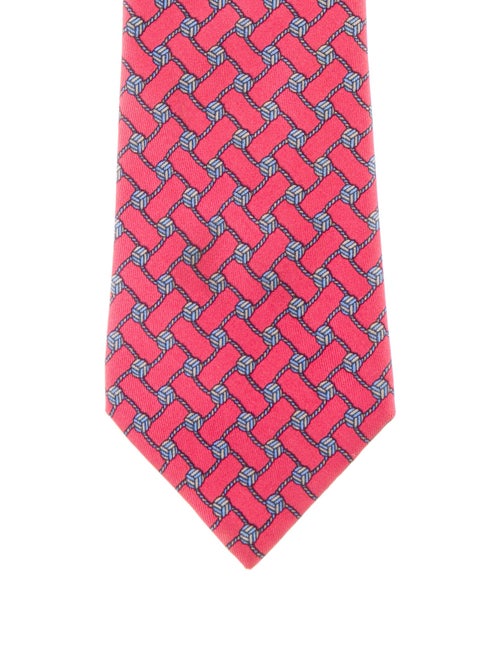 Hermès Silk pattern Tie
