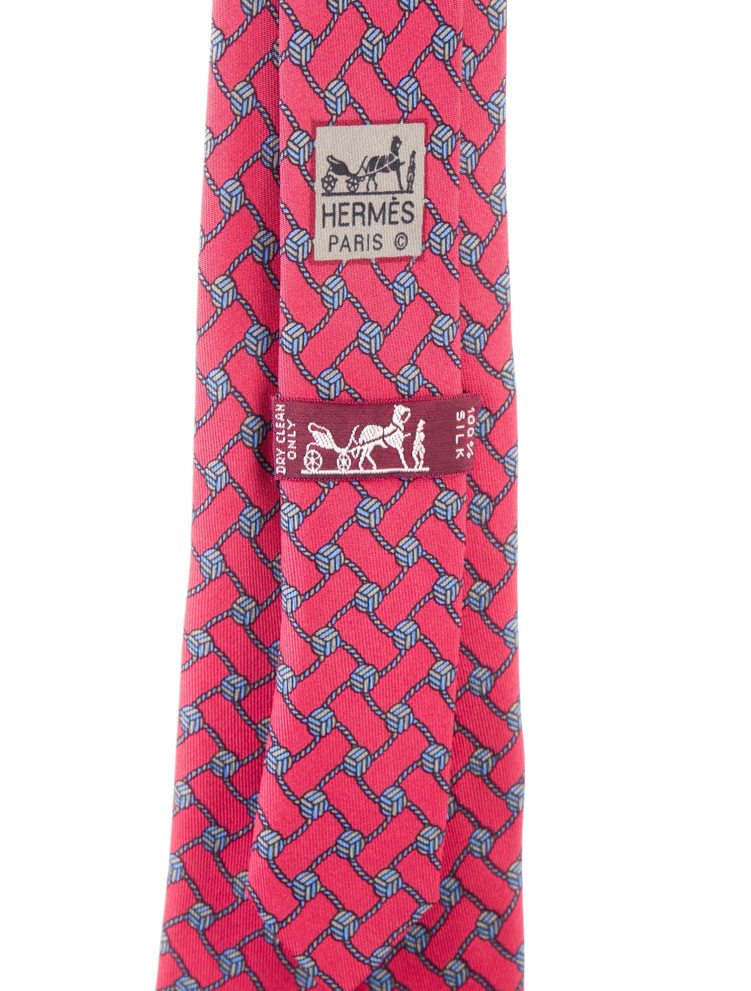 Hermès Silk pattern Tie