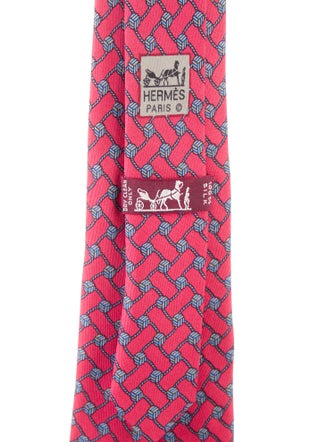 Hermès Silk pattern Tie