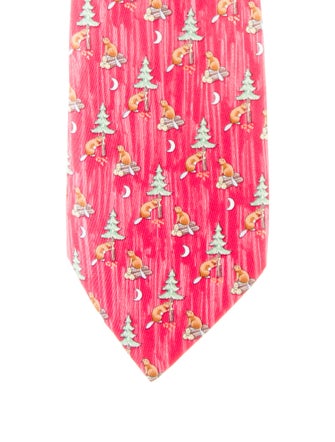 Hermès Silk Pattern Tie