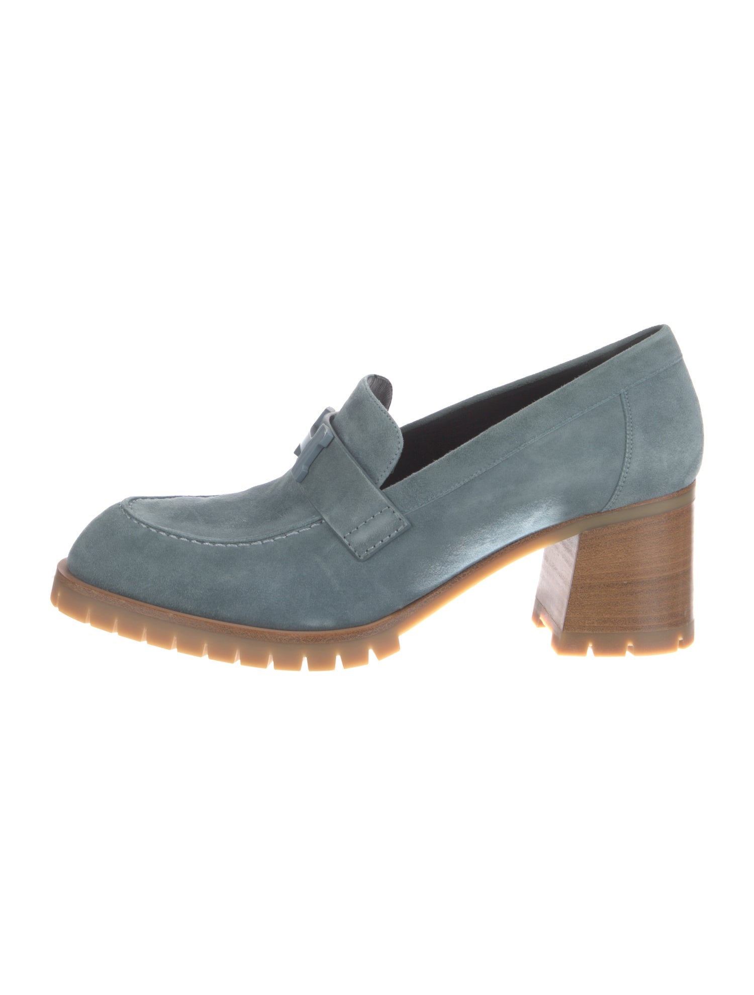 Hermès Foch 60 Suede Pumps