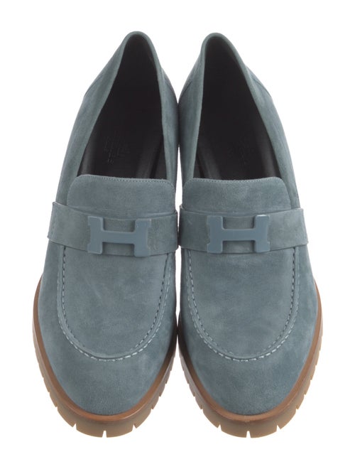 Hermès Foch 60 Suede Pumps