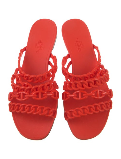 Hermès Rivage Chaîne d'Ancre Insignia Slides