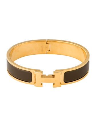 Hermès Enamel Clic H Bracelet