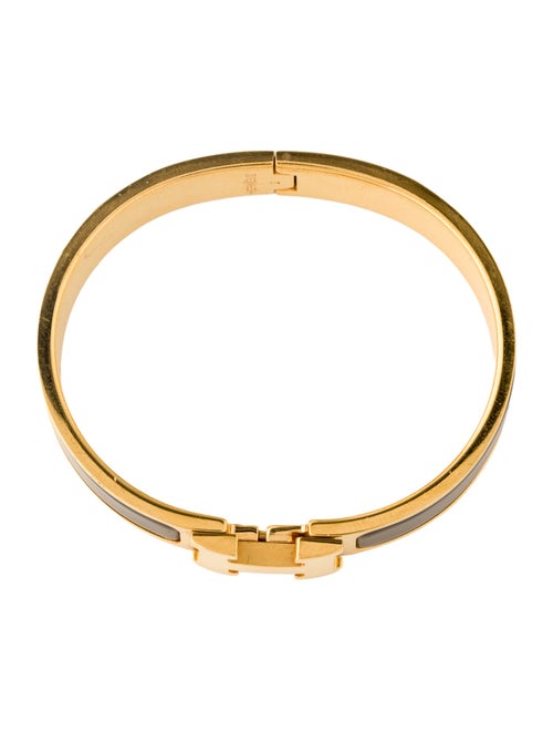 Hermès Enamel Clic H Bracelet