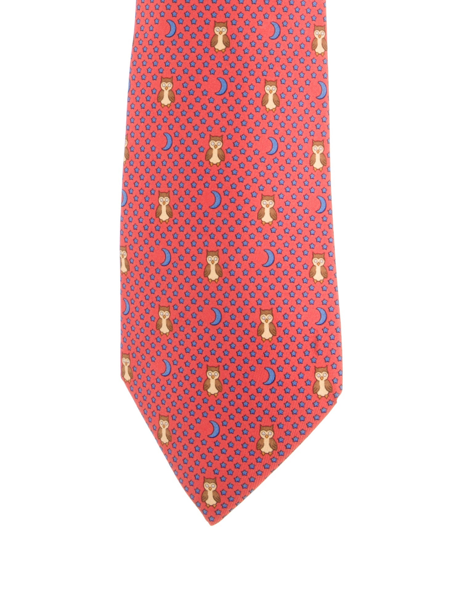 Hermès Patterned Tie
