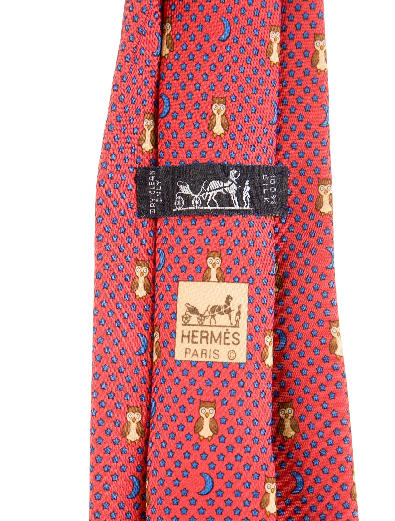 Hermès Patterned Tie