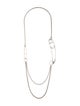 Hermès Chaine d'Ancre Punk Long Double Necklace