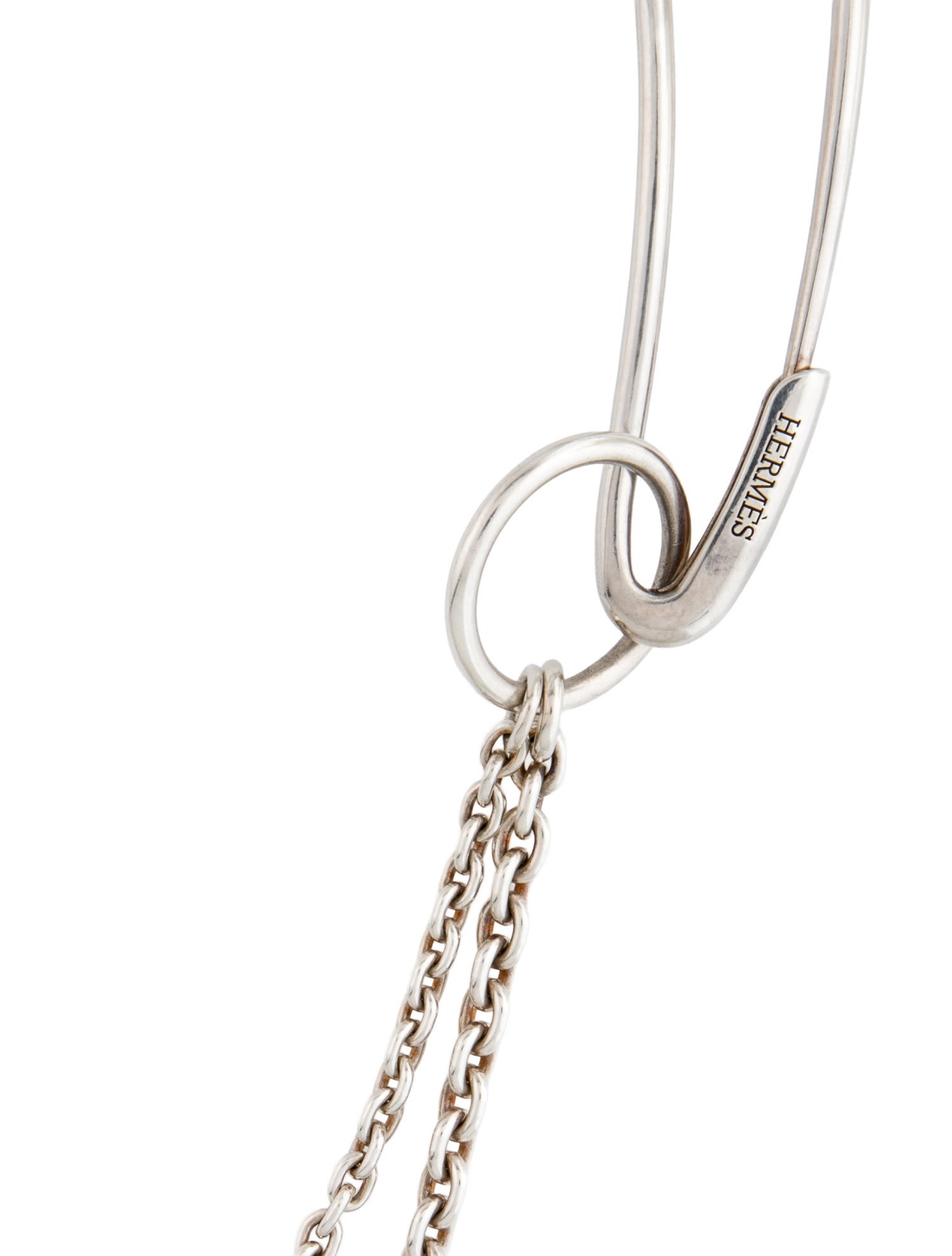 Hermès Chaine d'Ancre Punk Long Double Necklace