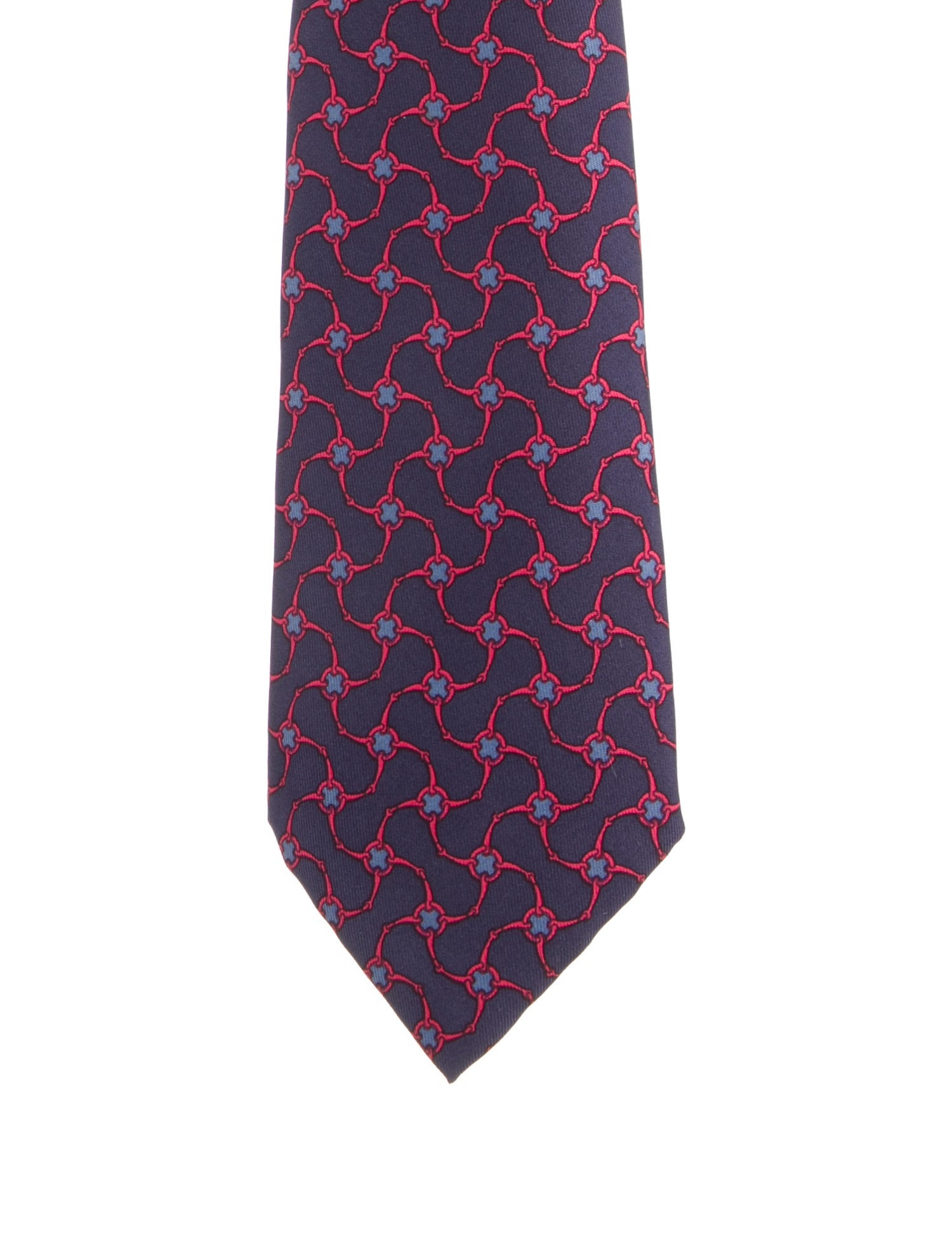 Hermès Patterned Tie