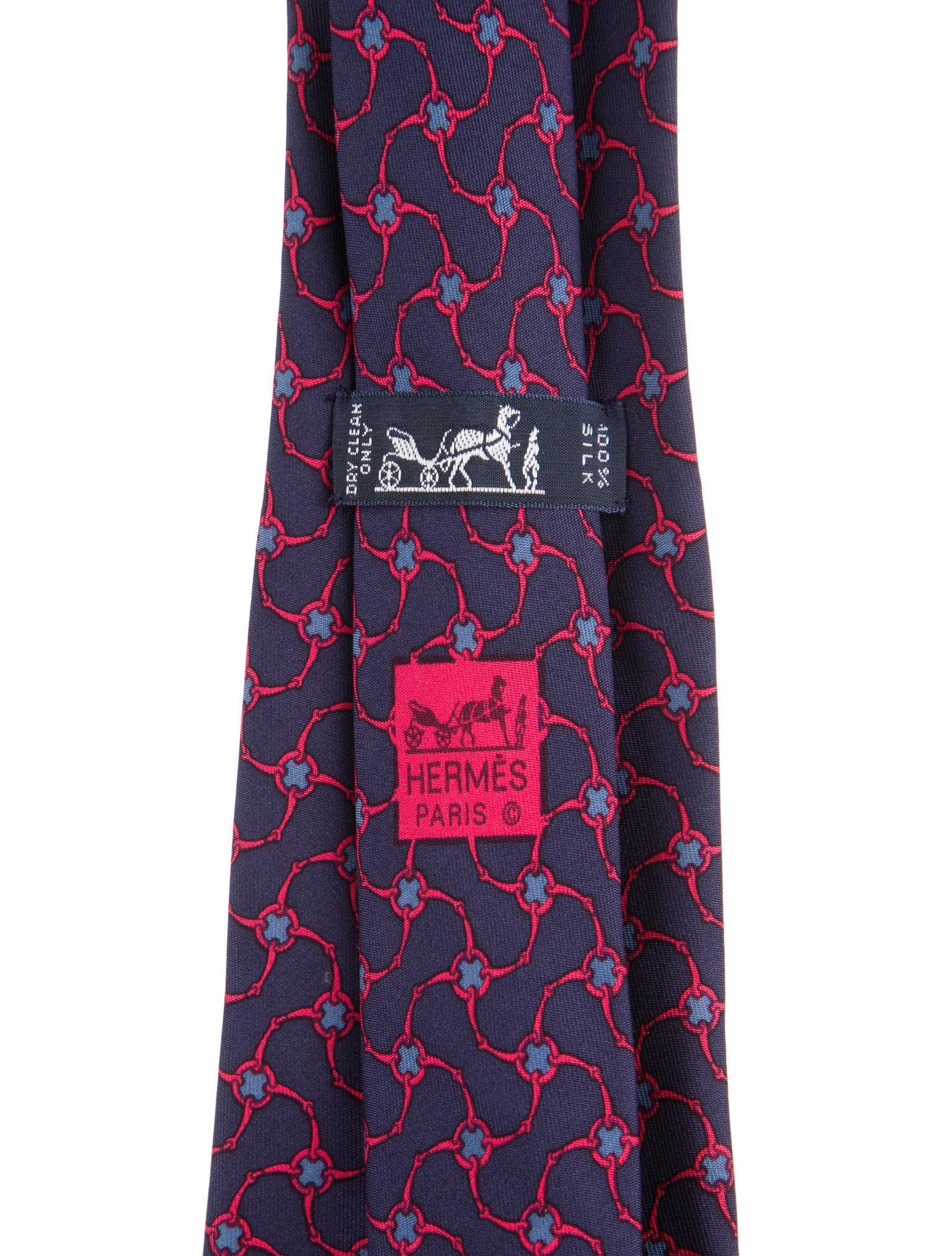 Hermès Patterned Tie