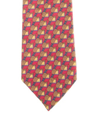 Hermès Patterned Tie