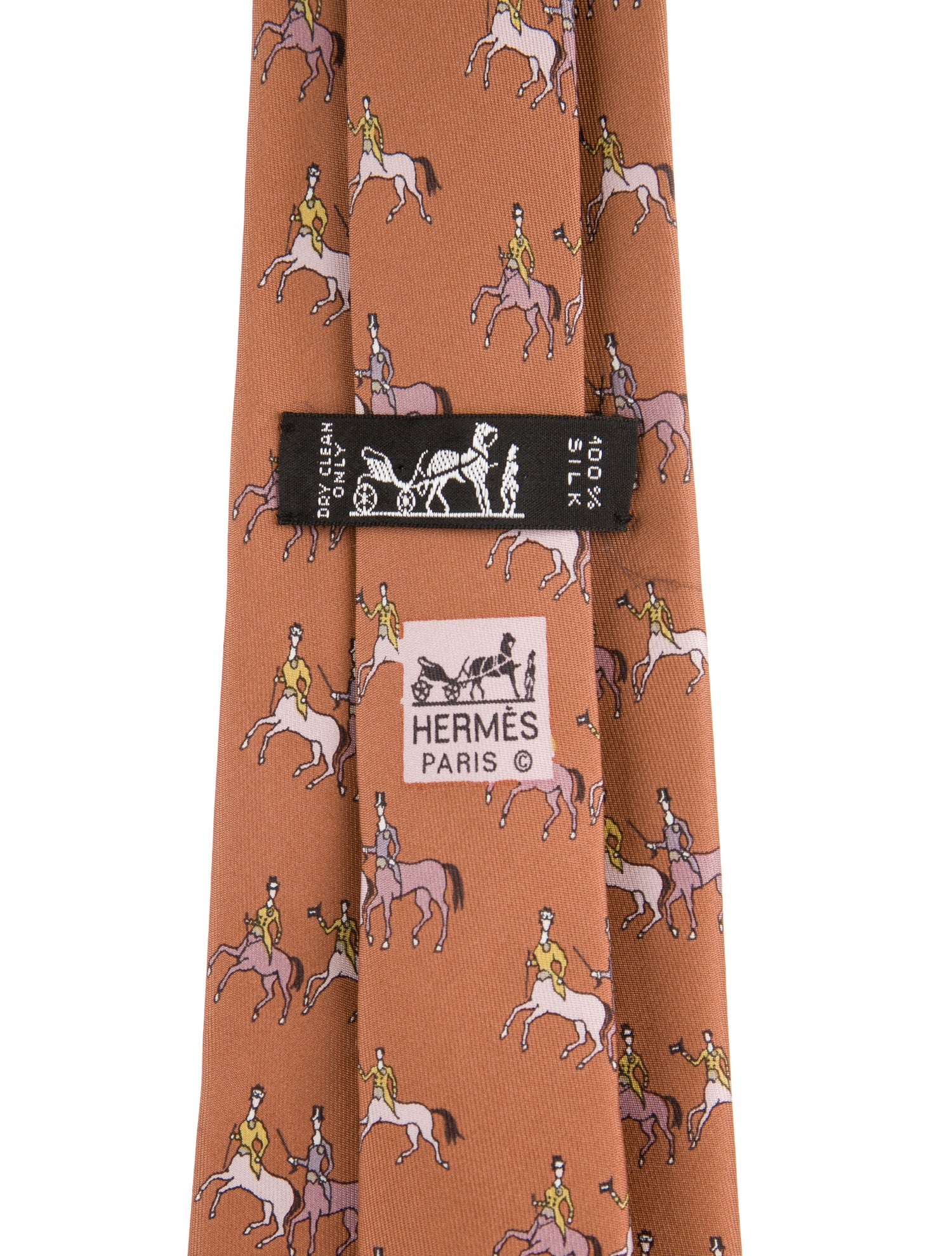 Hermès Patterned Tie
