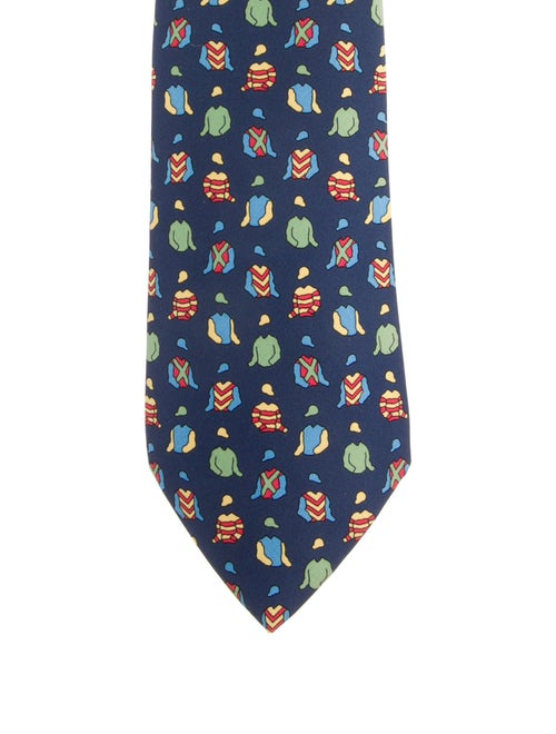 Hermès Patterned Tie