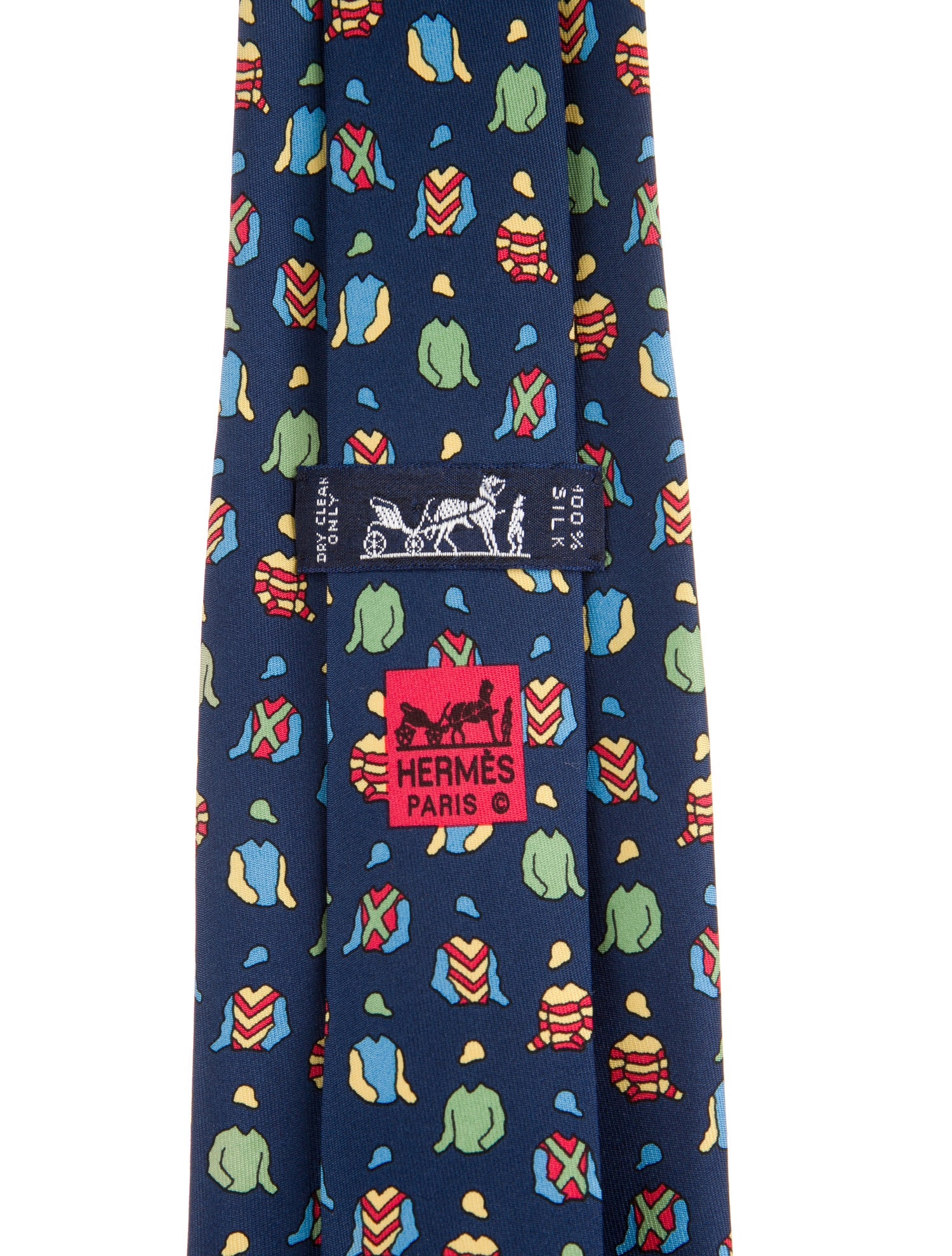 Hermès Patterned Tie