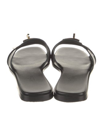 Hermès Giulia Calfskin Slides