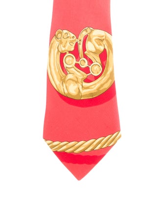 Hermès Patterned Tie