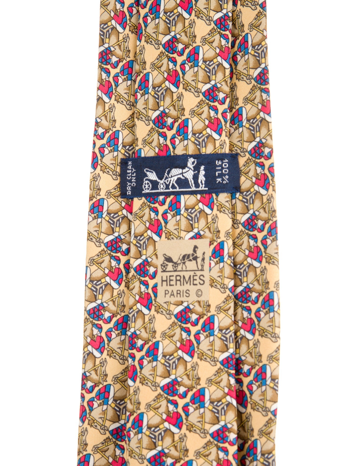 Hermès Patterned Tie