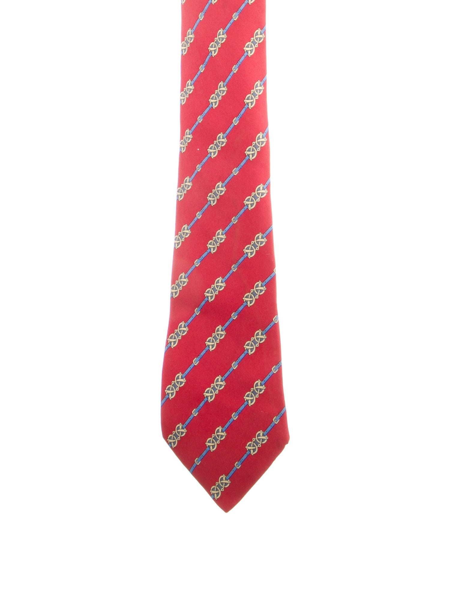 Hermès Silk Pattern Tie