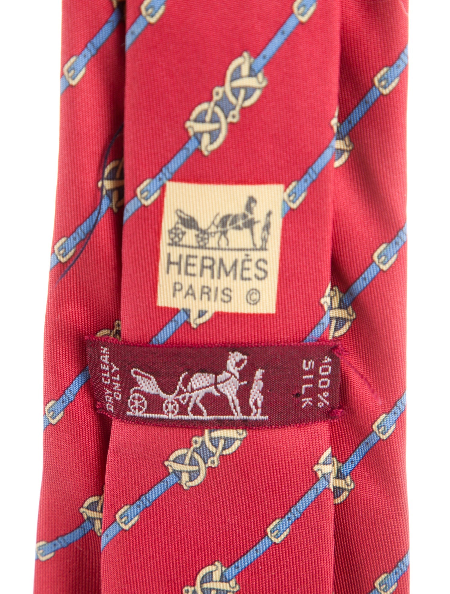 Hermès Silk Pattern Tie