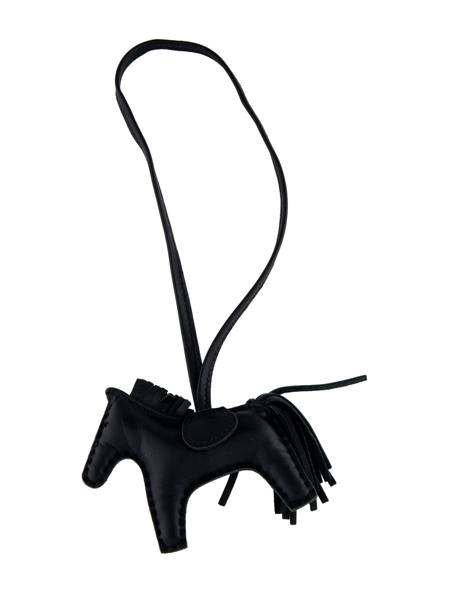 Hermès So Black Milo GriGri Rodeo Bag Charm TPM