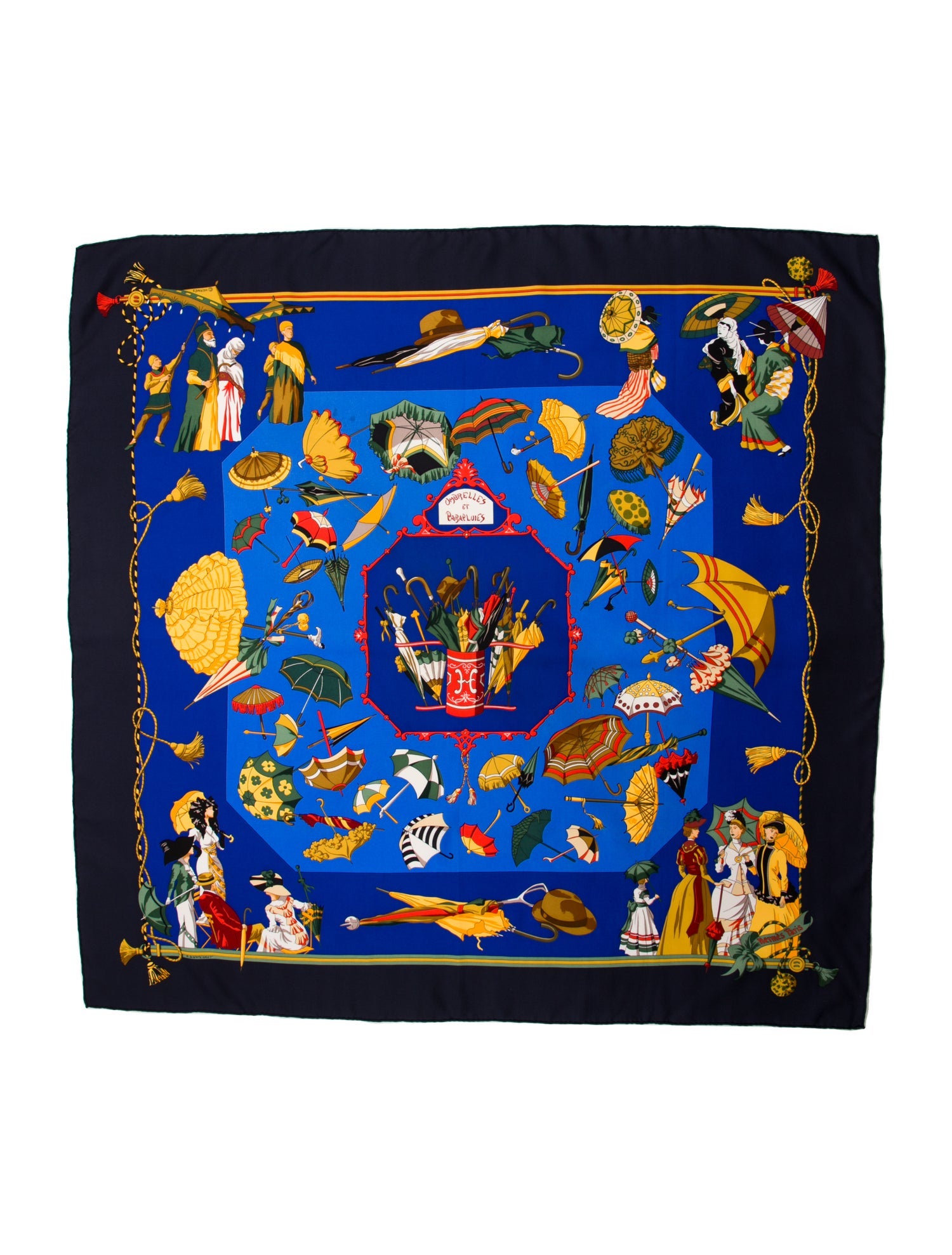 Hermès Ombrelles et Parapluies Silk Scarf