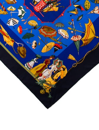 Hermès Ombrelles et Parapluies Silk Scarf