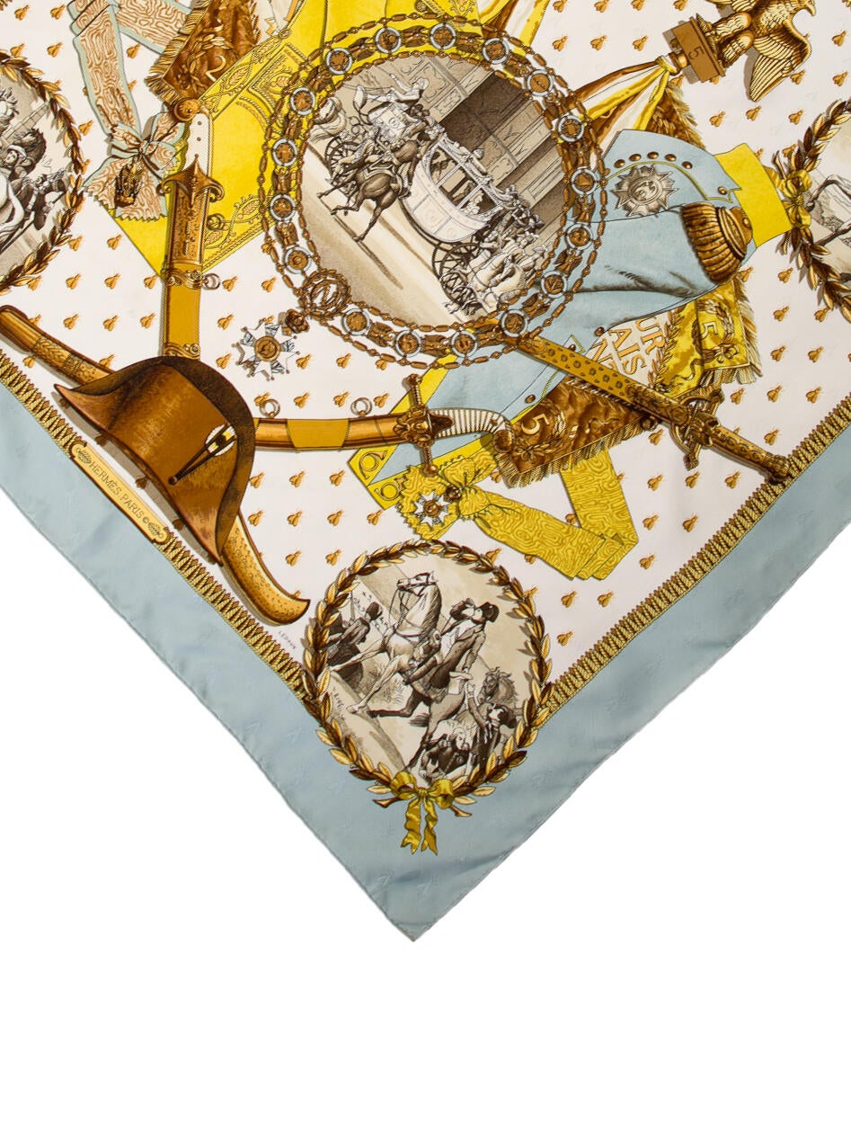 Hermès Napoléon Silk Scarf