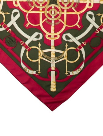 Hermès Eperon D'Or Silk Scarf
