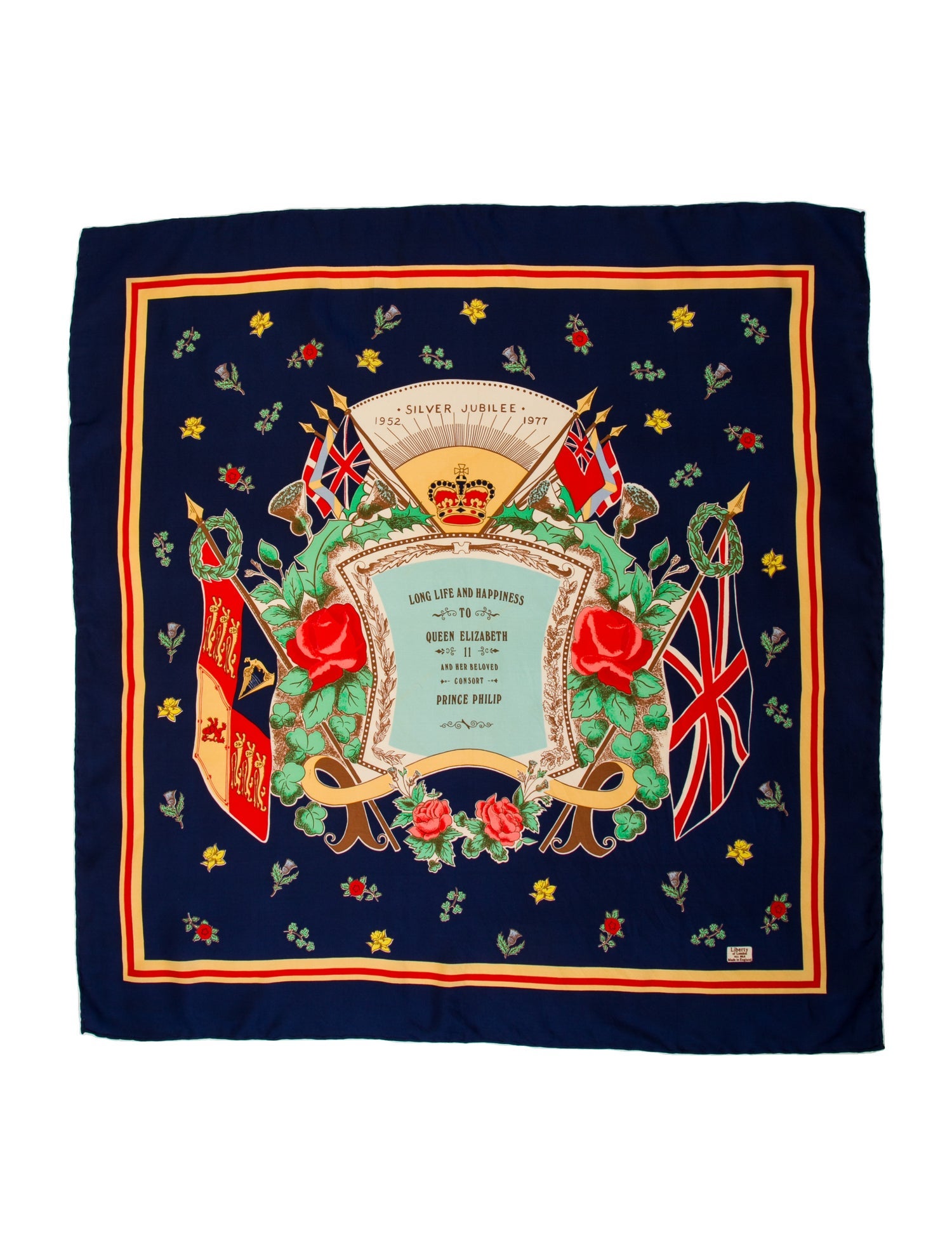 Liberty of London Silk Printed Scarf
