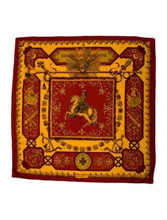 Hermès Ludovicus Magnus Silk Scarf