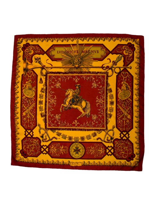 Hermès Ludovicus Magnus Silk Scarf