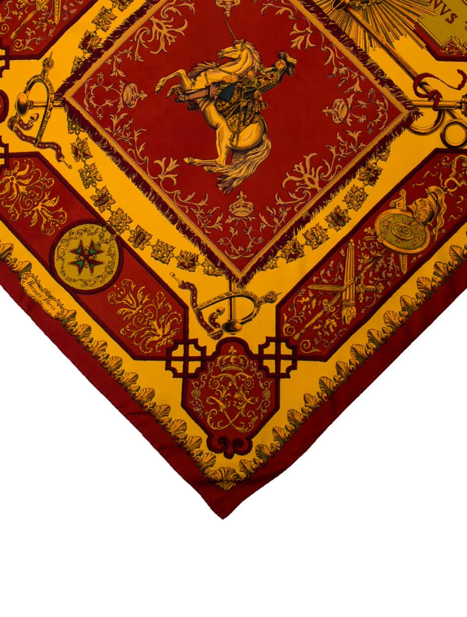 Hermès Ludovicus Magnus Silk Scarf