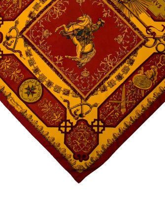 Hermès Ludovicus Magnus Silk Scarf