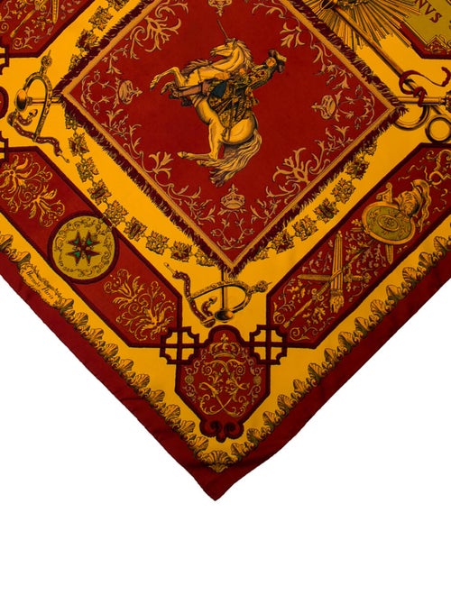 Hermès Ludovicus Magnus Silk Scarf