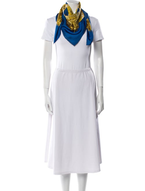 Hermès Grotte De Versailles Silk Scarf