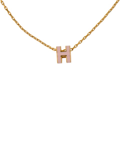 Hermès Mini Pop H Pendant Necklace
