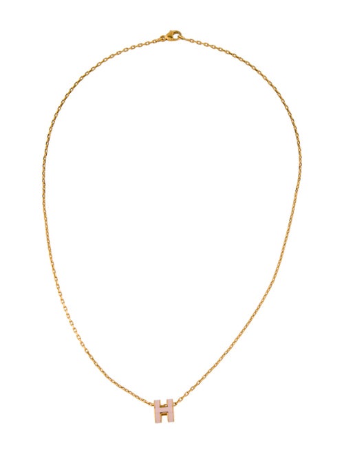 Hermès Mini Pop H Pendant Necklace