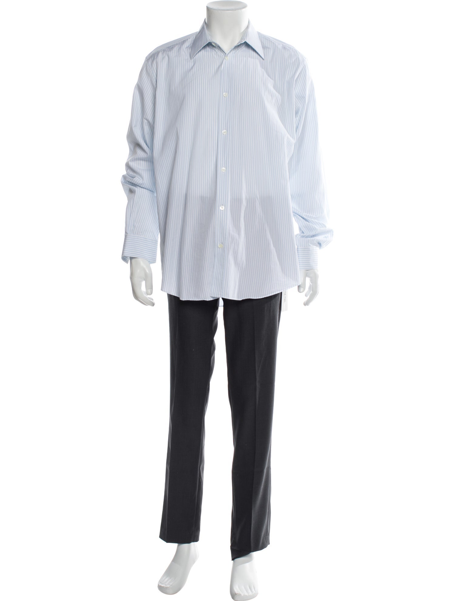 Hermès Striped Long Sleeve Shirt