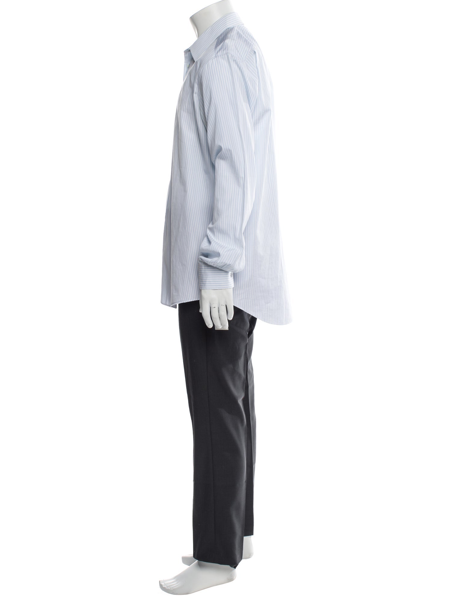 Hermès Striped Long Sleeve Shirt