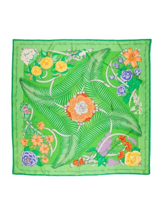 Hermès Fleurs de L’Opera Silk Scarf