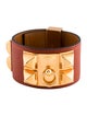 Hermès Leather Collier De Chien Wrap Bracelet